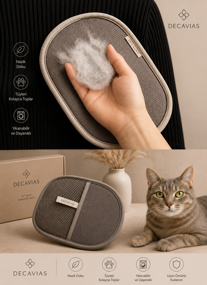 Kedi Tüy Toplama Eldiveni
